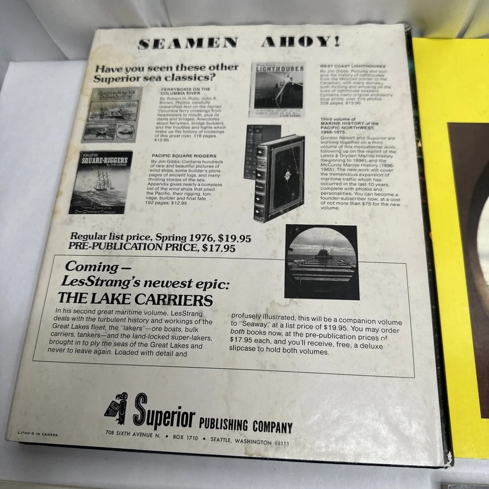 Steamboat Book Lot: Seaway, Steamboat Yesterday, Days of the Steamboat